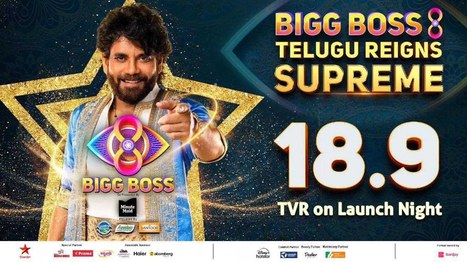 EndemolShine India’s Bigg Boss Telugu Season 8 Achieves Record-Breaking Viewership