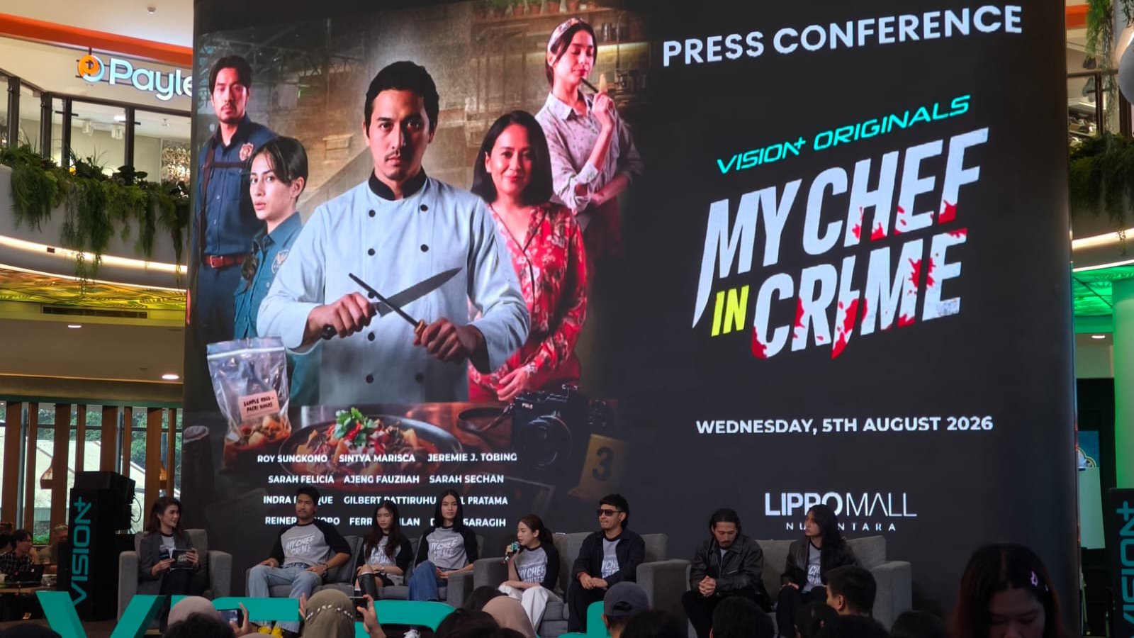 VISION+ Releases My Chef in Crime, Indonesia’s First Culinary Crime Thriller Series